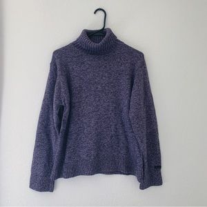 Columbia knit turtleneck sweater